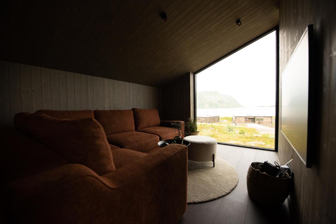 Hoda Cabin - Luxury Lodge With Jacuzzi And Sauna Lyngvaeret Bagian luar foto